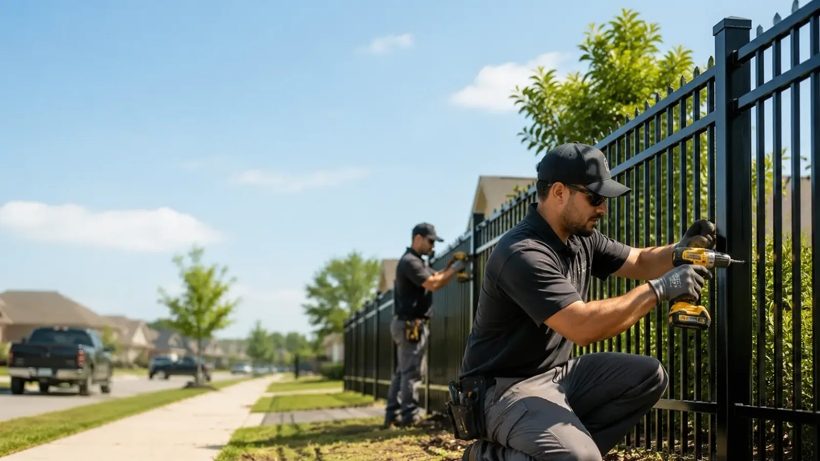 Metal Fence Installation in Macedonia, IA